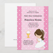 Eerste Heilige Communie Kaart (Voorkant / Achterkant)
