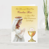 Eerste Heilige Communie Kaart (Voorkant)