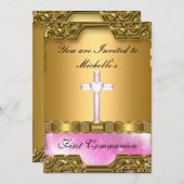 Eerste Heilige Communie Kaart (Voorkant / Achterkant)