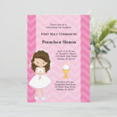 Eerste Heilige Communie Kaart (Staand voorkant)