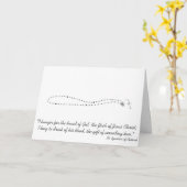 Eerste Heilige Communie Kaart-Zwarte en Witte Roze Kaart (Gele Bloem)