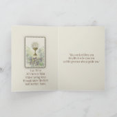 Eerste Heilige Communie Katholiek Kaart (Binnen)