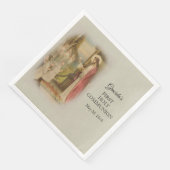 Eerste Heilige Communie Katholiek Kind Jezus Host Servet (Hoek)