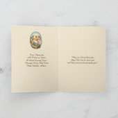 Eerste Heilige Communie Katholiek Traditioneel Kaart (Binnen)