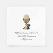 Eerste Heilige Communie katholieke kelk gastheer d Servet (Voorkant)