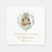 Eerste Heilige Communie Katholieke Kelk Host Engel Servet (Voorkant)