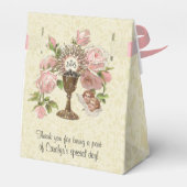 Eerste Heilige Communie  Kelk Religieus * Bedankdoosjes (Achterkant)