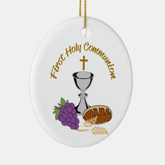 Eerste Heilige Communie Keramisch Ornament (Rechts)