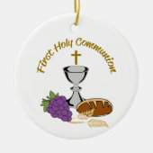 Eerste Heilige Communie Keramisch Ornament (Voorkant)