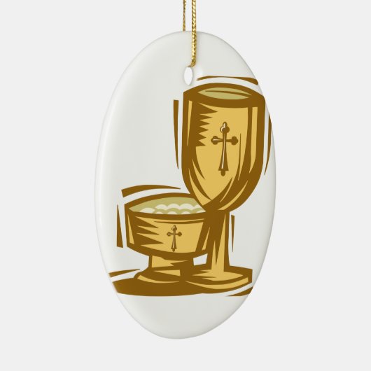 Eerste Heilige Communie Keramisch Ornament (Rechts)