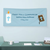 Eerste Heilige Communie * kies achtergrondkleur Spandoek (Beurs)