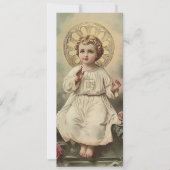 Eerste Heilige Communie  Kind Jezus Kaart (Voorkant)