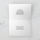 Eerste Heilige Communie Laatste Avondmaal Kaart (Binnen)