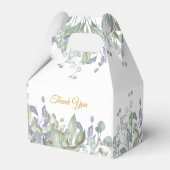 Eerste Heilige Communie Lauwerkrans Gouden Kruis Bedankdoosjes (Achterkant)