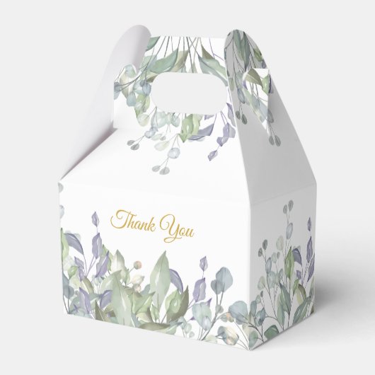 Eerste Heilige Communie Lauwerkrans Gouden Kruis Bedankdoosjes (Achterkant)