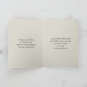 Eerste Heilige Communie Maagd Maria Bloemen Feestdagen Kaart (Binnen)