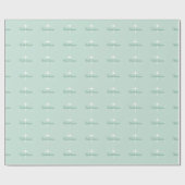 Eerste Heilige Communie, Manuscript in Zacht Groen Cadeaupapier (Vlak)