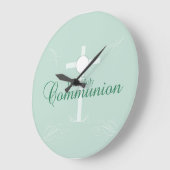 Eerste Heilige Communie, Manuscript in Zacht Groen Grote Klok (Hoek)