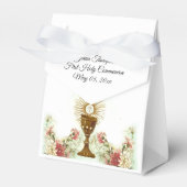 Eerste Heilige Communie Meisjes Traditioneel Bedankdoosjes (Voorkant Zijde)