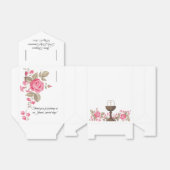 Eerste Heilige Communie Meisjes Traditionele Rozen Bedankdoosjes (Uitgevouwen)