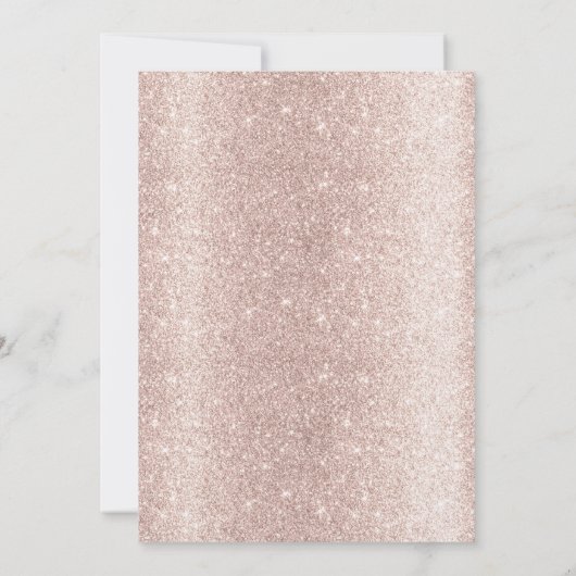 Eerste Heilige Communie Modern Navy Roos Gouden Bl Kaart (Achterkant)