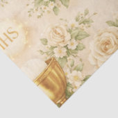 Eerste Heilige Communie Ontwerp #10 Tissuepapier (Detail)