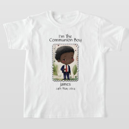 Eerste Heilige Communie - Optie voor het Afbeeldin T-shirt