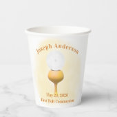 Eerste Heilige Communie Papieren Bekers (Voorkant)