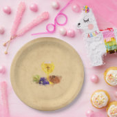 Eerste Heilige Communie Papieren Bordje (Feest)