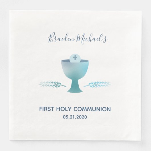 Eerste Heilige Communie Partij - Diner servet, Cus Servet (Voorkant)
