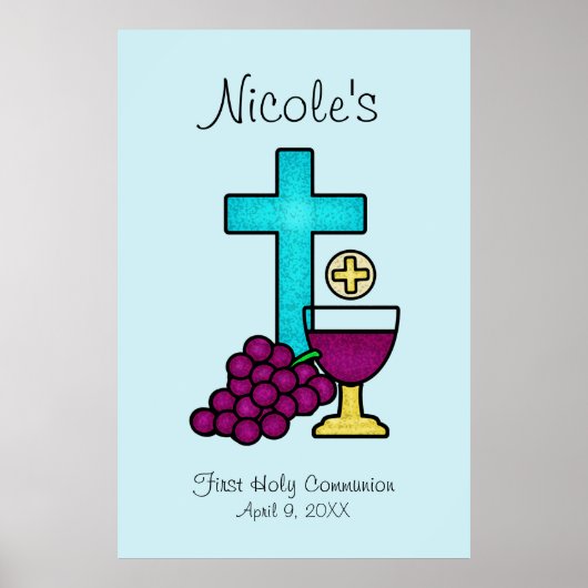Eerste Heilige Communie Poster (Voorkant)