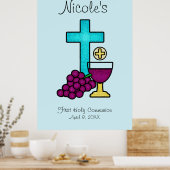 Eerste Heilige Communie Poster (Keuken)