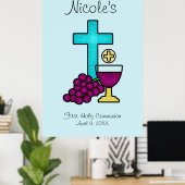 Eerste Heilige Communie Poster (Thuiskantoor)