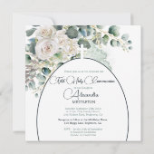 Eerste Heilige Communie Religieuze Rozen Groen Kru (Achterkant)