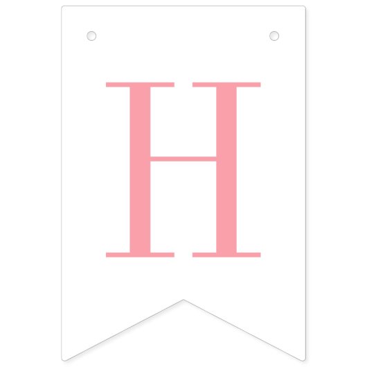 Eerste Heilige Communie Roze Goud Viering Vlaggetjes (Tweede vlag)