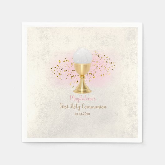 Eerste Heilige Communie Servet (Voorkant)