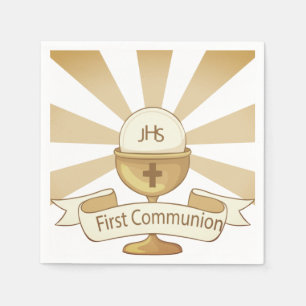 Eerste Heilige Communie Servet