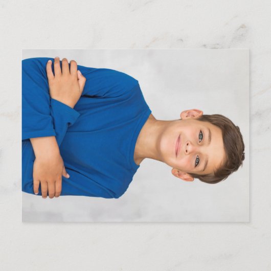 Eerste Heilige Communie Silver Save the Date Photo Aankondigingskaart (Achterkant)