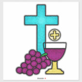 Eerste Heilige Communie Sticker (Vel)