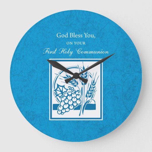 Eerste Heilige Communie, Tarwe, het Blauw van Grote Klok (Voorkant)