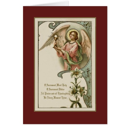 Eerste Heilige Communie Traditioneel Katholiek (Voorkant)