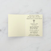 Eerste Heilige Communie Traditionele Katholieke Vi Kaart (Binnen)