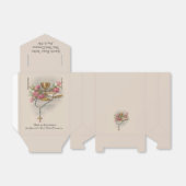 Eerste Heilige Communie Traditionele Rozenkrans Ro Bedankdoosjes (Uitgevouwen)