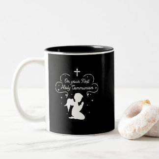 Eerste Heilige Communie Tweekleurige Koffiemok