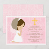 Eerste Heilige Communie | Uitnodiging (Voorkant / Achterkant)