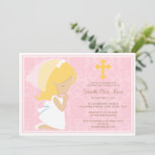 Eerste Heilige Communie | Uitnodiging (Staand voorkant)