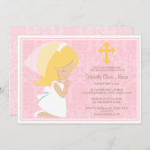 Eerste Heilige Communie | Uitnodiging (Voorkant / Achterkant)