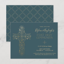 Eerste Heilige Communie Uitnodiging, Jongen en/of 