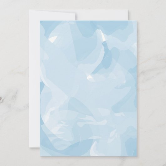 Eerste Heilige Communie Uitnodiging, Jongens Uitno Kaart (Achterkant)