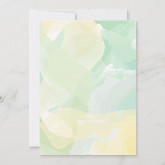 Eerste Heilige Communie uitnodiging, meisje en/of  Kaart (Achterkant)